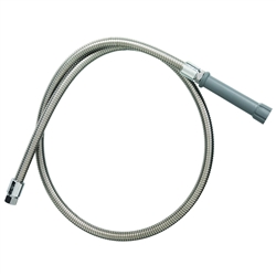 T&S Brass - B-0096-H - Hose, 96-inch Flexible Stainless Steel
