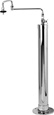 T&S Brass - B-0185 - Kettle Kaddy, 18-inch Double Joint Nozzle, Single Control