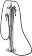 T&S Brass - B-0190 - Kettle Kaddy, Hook Nozzle & Hose, Angled Spray Valve & Hose, Single Control