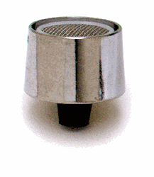 T&S Brass - B-0199-02F-10 - Aerator, Non-Splash, Flow Control, .90 GPM, 3/8-inch NPSM Male Threads