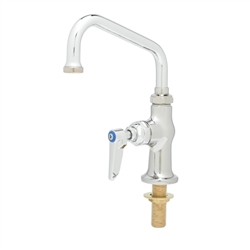 T&S Brass - B-0207 - Single Pantry Faucet, Single Hole Base, Deck Mount, 6-inch Swing Nozzle (059X)