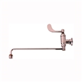 T&S Brass - B-0579-01 - Range Faucet, Wall Mount, Aerator, Wrist Handle, 1/2-inch NPT Female Inlet