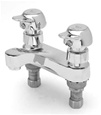 T&S Brass - B-0831-PA - Metering Faucet, Deck Mount, 4-inch Centers, Pivot Action Metering