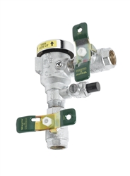 T&S Brass - B-0963 - Vacuum Breaker, 1/2-inch NPT Inlet and Outlet, Continuous Pressure, Quarter Turn Ball Valves