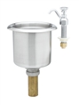 T&S Brass - B-2282-01 - Dipperwell Faucet & Bowl
