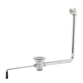 T&S Brass B-3940-01 - 3-inch sink opening, 1-1/2-inch or 2-inch drain outlet with overflow tube and head (Replaces previous models B-3914-01)