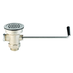 T&S Brass B-3950 - 3-1/2-inch sink opening, 1-1/2-inch or 2-inch drain outlet (Replaces previous models B-3912 and B-3916)