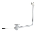 T&S Brass B-3960-01 - 3-inch sink opening, 1-1/2-inch or 2-inch drain outlet with overdflow tube and head (Replaces previous models B-3920 and B-3924)