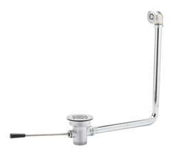 T&S Brass B-3960-01 - 3-inch sink opening, 1-1/2-inch or 2-inch drain outlet with overdflow tube and head (Replaces previous models B-3920 and B-3924)