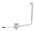 T&S Brass B-3972-01 - 3-1/2-inch sink opening, 2-inch drain outlet with overflow tube and head (Replaces previous models B-3923 and B-3927)