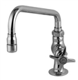 T&S Brass - BL-5755-01 - Lab Faucet, Single Temperature, 9-inch Swing Nozzle, Stream Regulator Outlet, 4-Arm Lab Handle