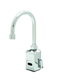 T&S Brass EC-3130 - ChekPoint Above-Deck Electronic Faucet, Single Hole Deck Mount, Swivel Gooseneck, 2.2 GPM Aerator