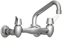 Union Brass&#174; - 22A Wall Mounted Faucet - 6-Inch Spout, Less Soapdish