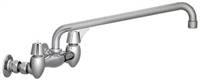 Union Brass&#174; - 25A Wall Mounted Faucet - 14-Inch Spout, Less Soapdish