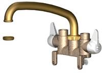 Union Brass&#174; - 46DS - 8-Inch Tube Spout, W/Bolt