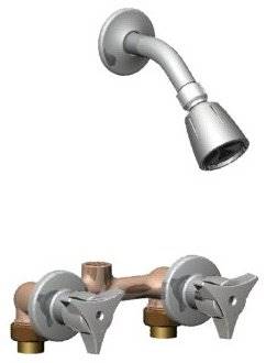 Union Brass&#174; - 634 Shower Faucet, Compression, C-n-I Unions