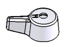 Union Brass 80351 - HOT HANDLE ASSEMBLY