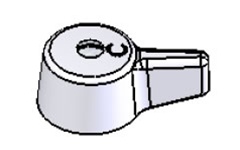 Union Brass 80352 - COLD HANDLE ASSEMBLY