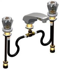 Union Brass&#174; - 912-N - 1/4 Turn Valves, Small Acrylic Hdls, L/Pop-Up