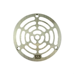 Watts 8132110 1 Nickel Bronze Grate for A6 1 Drain 5 1/2" Outside Measurement.